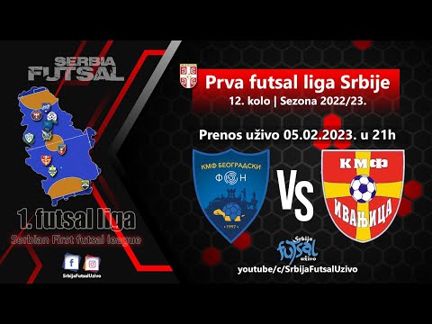 KMF Beogradski FON - KMF Ivanjica | Prva futsal liga Srbije