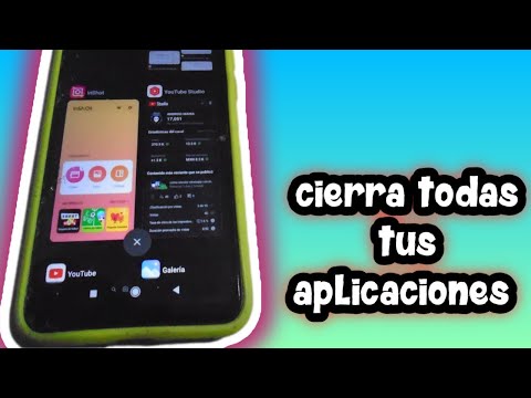 como cerrar aplicaciones o ventanas en tu celular/cualquier celular