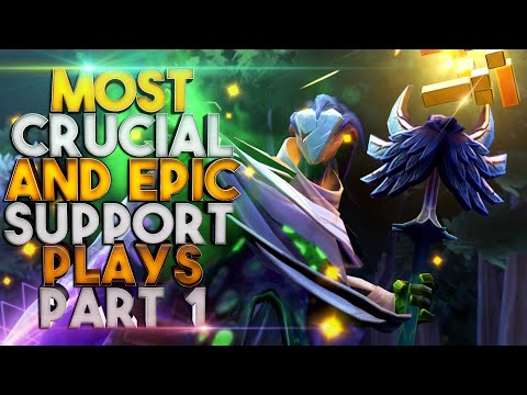 MOST Crucial and EPIC Support Plays in Dota 2 History - Part 1