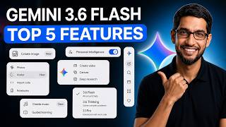 Google Gemini 3.6 Flash: 5 NEW Features Everyone Missed (Use These Instead)