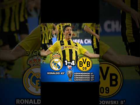 Real Madrid vs Dortmund semi final 🔥 🇪🇸🇩🇪 #football #lewandowski