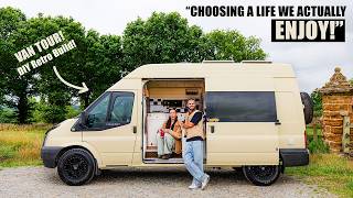 Trapped in the 9-to-5... Until They Built This Van - Retro Inspired Conversion!