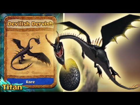 DEVILISH DERVISH - Max Level 175 — New Rare Dragon Showcase | Dragons: Rise of Berk New Update 1.73