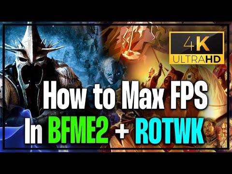 Reduce Lag in BFME 2 & ROTWK and increase FPS /Performance! Boost FPS in Old School Games!