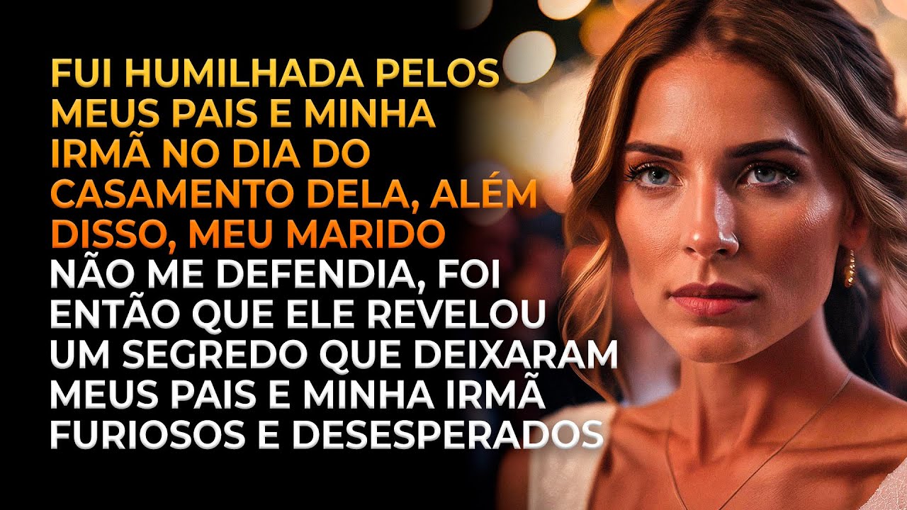 Fui humilhada pela minha irmã em seu casamento, mas meu marido revela segredo que muda o jogo