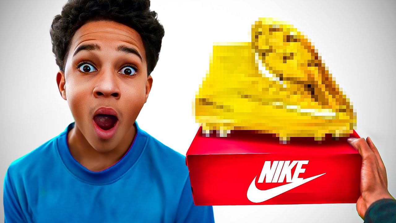 I Surprised A Kid With His DREAM Football Boots!