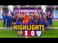 HIGHLIGHTS | Barça 3-0 Logroño | Victory in the Copa De La Reina final!! ???