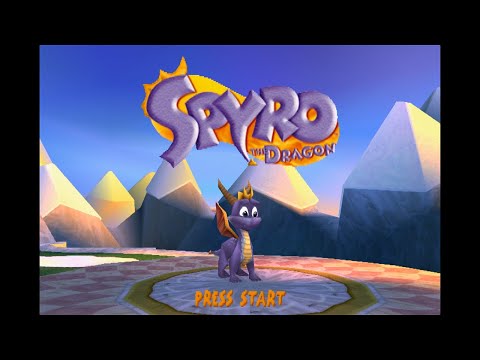 Spyro the Dragon - Complete 120% Walkthrough - All Dragons, All Gems, All Eggs (Longplay)