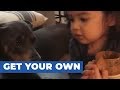 Toddler Won T Share Crackers With Dog