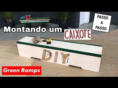 Faça você mesmo!!! "Caixote Passo a Passo" whit GreenRamps