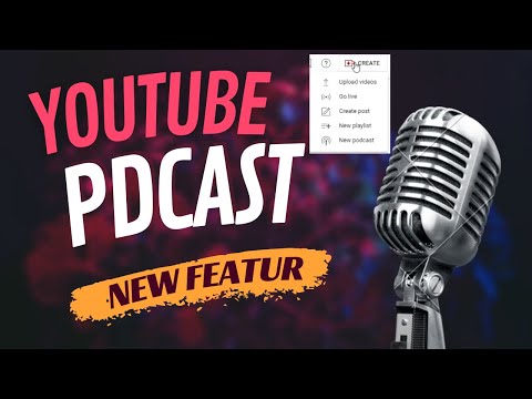 youtube podcast new feature | how to create podcast list in youtube studio