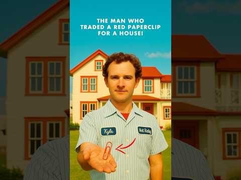 Part of a video titled He Traded a Paperclip for a HOUSE: The Wildest Story of All ... - YouTube