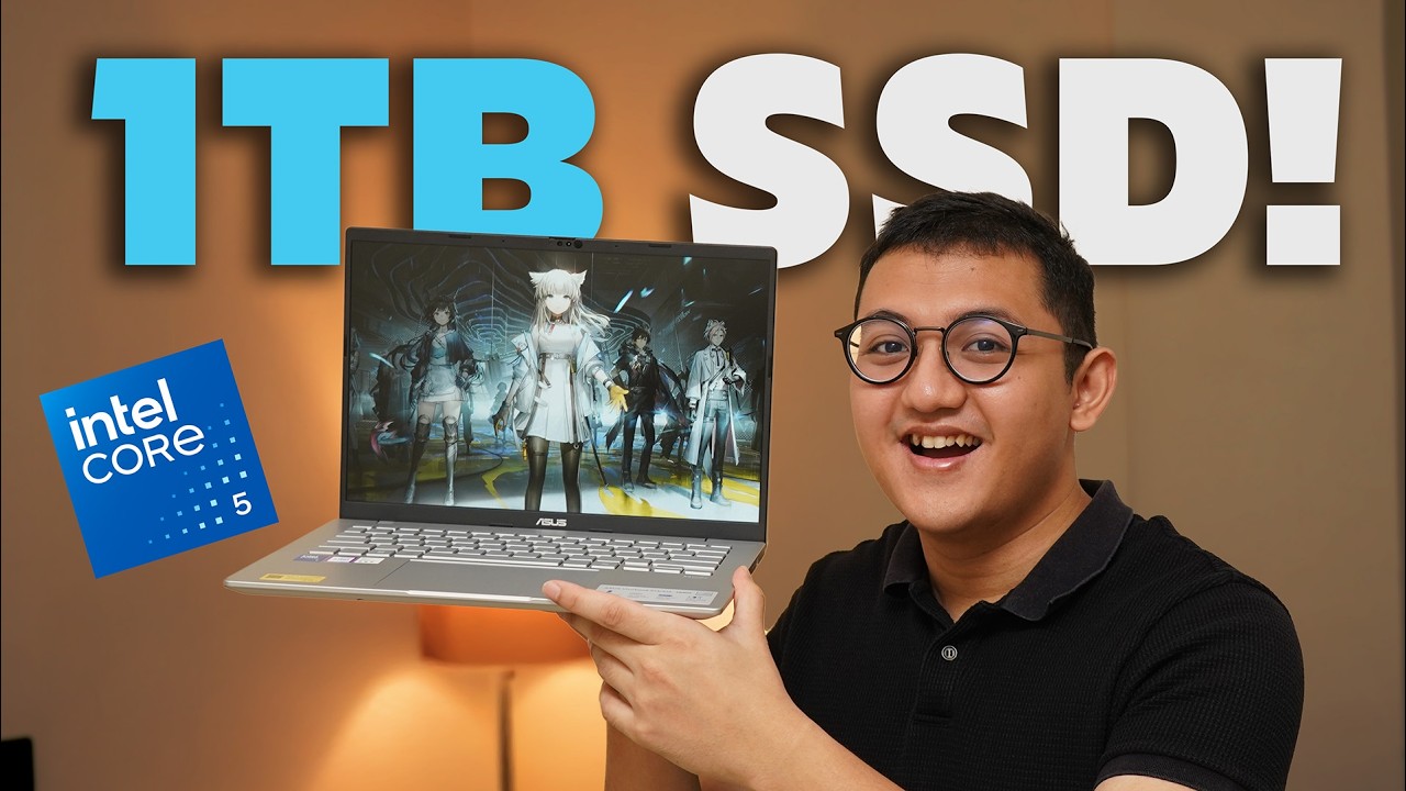 Laptop 11 Juta Dapet SSD 1 TB!! - Vivobook S3407VA