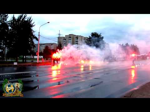 23.07.2013 • Фанаты проводили БАТЭ в Караганду