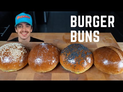 The Most AMAZING and EASY Burger Buns