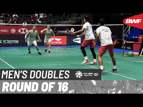 KFF Singapore Open 2023 | Chia/Soh (MAS) [3] vs. Fikri/Maulana (INA) | R16