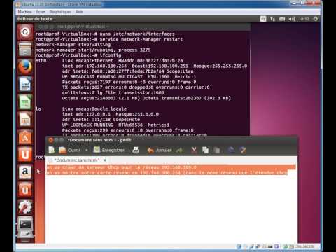 comment installer dhcp sous ubuntu