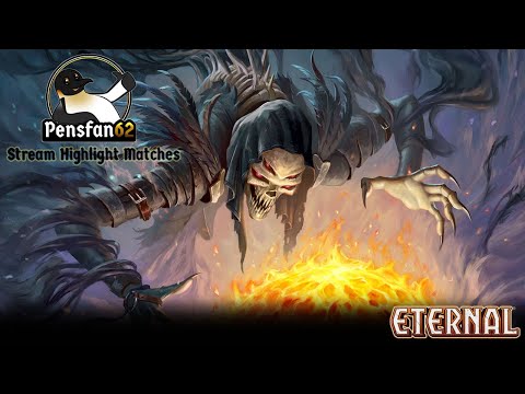 Eternal Card Game - Skycrag Yeti vs Uther, Bee Keeping Age