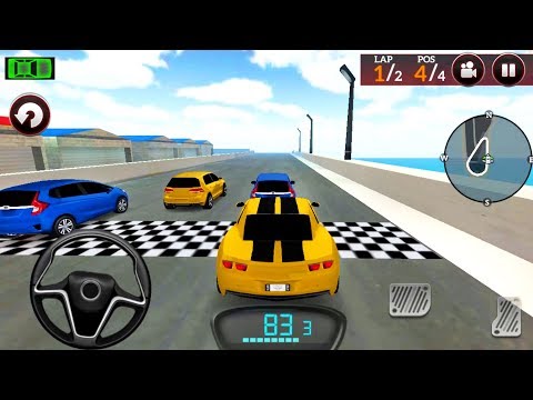 Drive for Speed: Simulator 2018 - Car Driving Yellow Camaron Car Unlocked - Android GamePlay