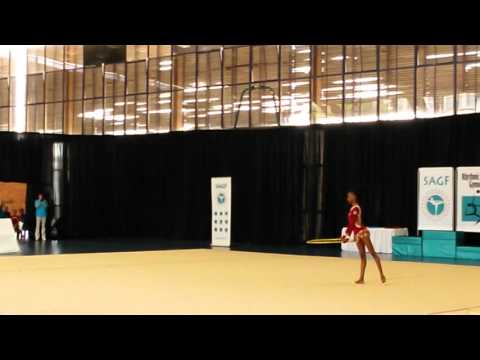 SA Gymnastics Games 2015: Grace Legote on Hoop