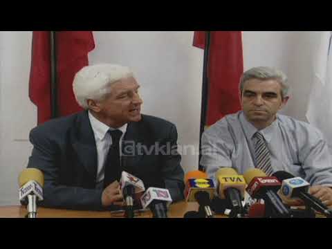 Neritan Ceka deklaron se eshte per zgjedhjen e nje presidenti konsensual - (13 Qershor 2002)