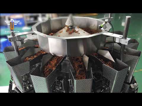 【TOUPACK】14 head O type screw feeder weigher