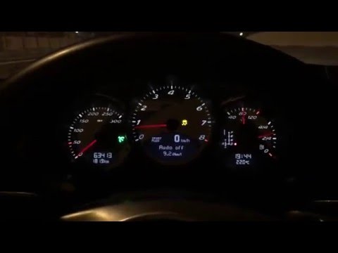 Porsche Cayman S 2009 987.2 325HP 0 - 100 Launch Control