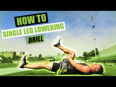 Single Leg Lowering Drill | Exercise Demonstration Video and Guide