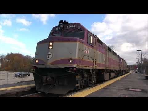MBTA hands off F40 1074 to Grafton & Upton - 11/2021