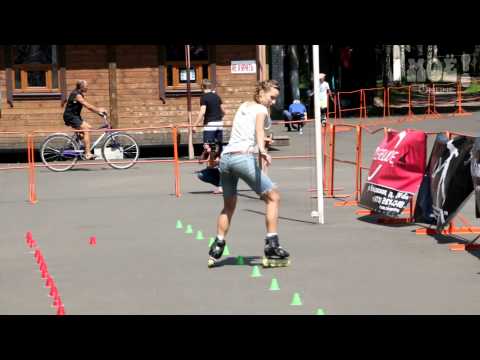 В Воронеже роллеры со всей страны соревновались в скорости и выполнении трюков