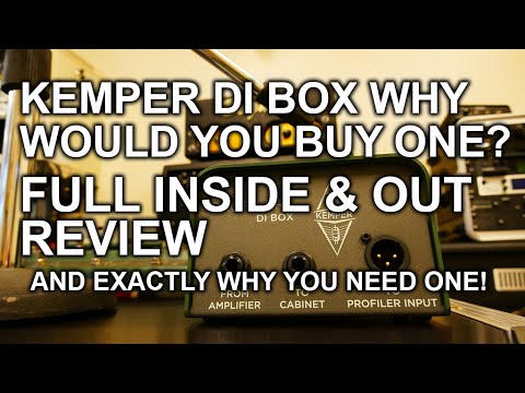 Kemper DI Box | Why You Need One | An Inside and Out Review with Examples | Tony Mckenzie