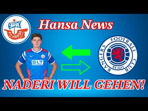 NADERI wants to join the RANGERS! | Hansa News - Transfer Update