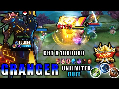 GRANGER JUST NEED 6 MIN TO FINISH THE GAME | Build Top 1 Global | Best Build 2023 | Mobile Legends