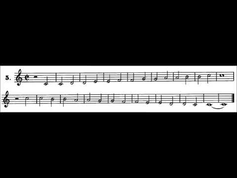 Método de Solfeo Hilarión Eslava Lección 5