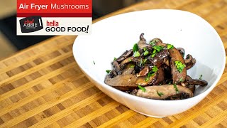 Crispy AIR FRYER Mushrooms | EASIEST Side Dish Ever!