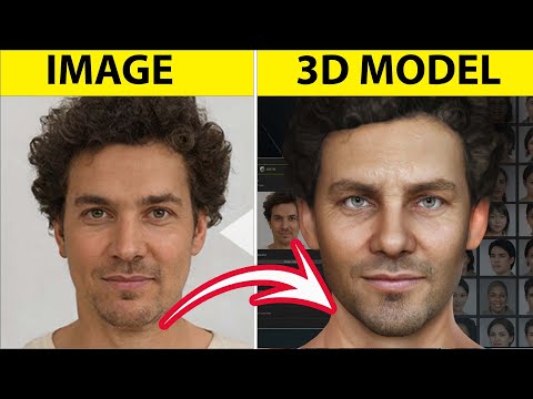 Amazing AI Tool To Make 3D Models from Images | HeadShot 2.0