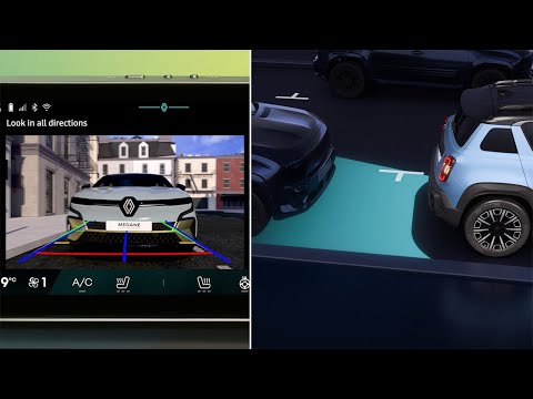 videocamera posteriore– R4 E-Tech electric