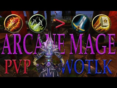 Arcane Mage/ Rogue WOTLK arena 2v2 (HOW to beat PALA/WARR)