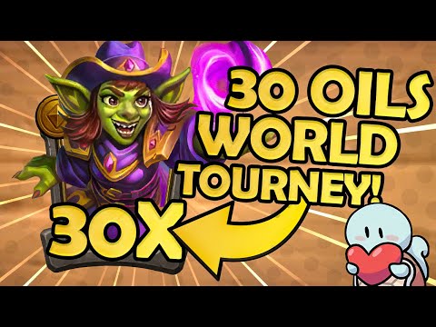 I Played 30 OILS in BG World Championships! | Hearthstone Battlegrounds