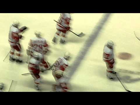 1st Goal of game (of 5) by Cleary. Detroit vs. Sharks Nov 30, 2010 at HP Pavilion