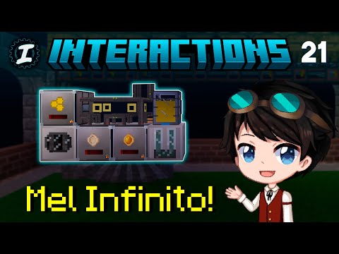 Unlimited MEL in FTB Interactions! 😱 #21 | Minecraft Mods