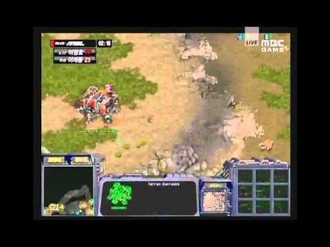 Flash Vs Jaedong Part 1 First video