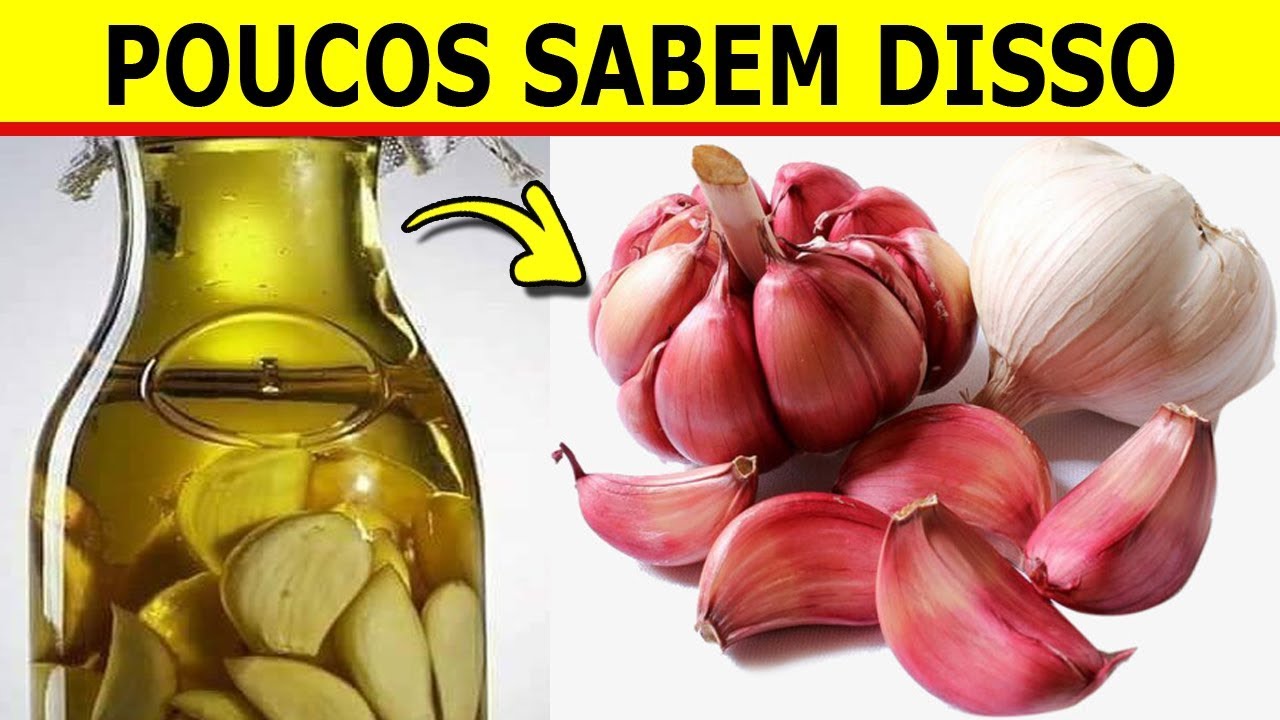 ESSA MISTURA DE ALHO NO AZEITE PODE DEIXAR VOCÊ LONGE DOS MÉDICOS 😱