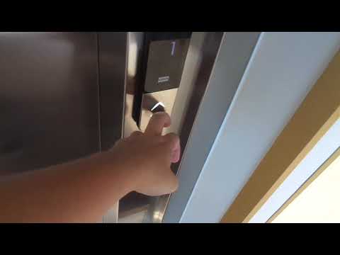 2019 Fast KONE Monospace MRL Traction Elevator @ Kaivokatu 18A, Kupittaa, Turku, Finland