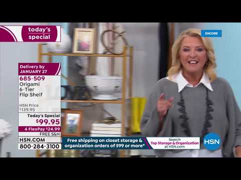 HSN | Storage & Organization featuring Origami 01.14.2020 - 03 AM