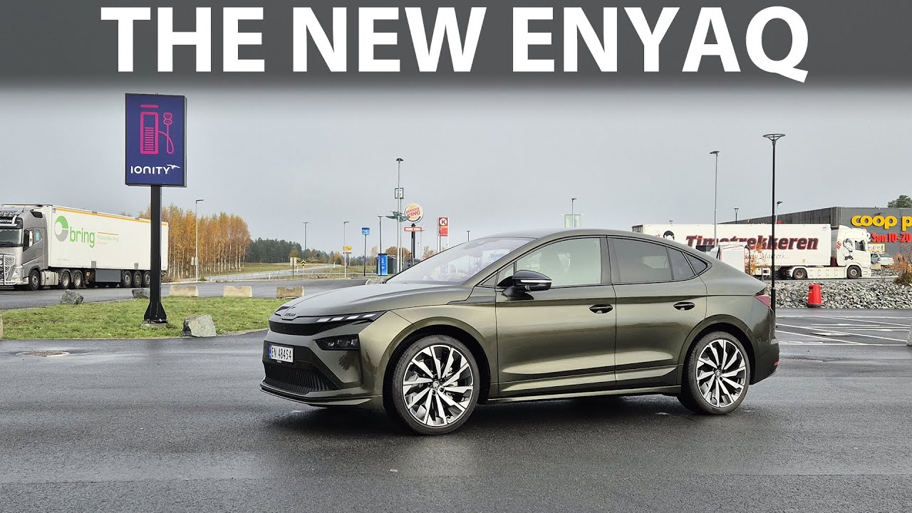 Skoda Enyaq Coupé 85x range test