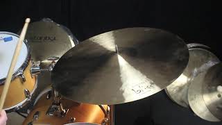 Video thumbnail for Dream 22" Vintage Bliss Crash/Ride - 2252g by The Drum Shop - Portland, Maine