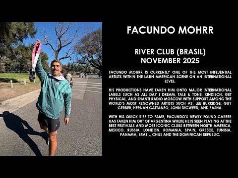 FACUNDO MOHRR (Argentina) @ River Club (Brasil) November 2025