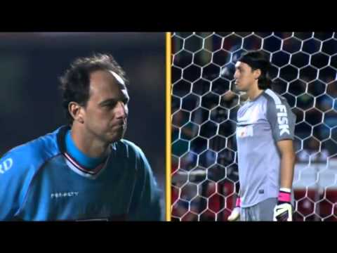 Rogério Ceni humilha Cássio com sua categoria / Rogério x Cássio (São Paulo x Corinthians)