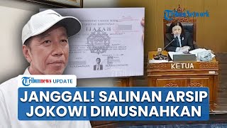 Sidang Memanas! KPU Surakarta Akui Salinan Berkas Jokowi Dimusnahkan, Ketua KIP: Dasarnya Apa?